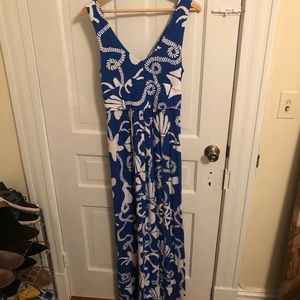 Lilly Pulitzer Nautical Maxi Dress